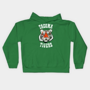 Tacoma Tigers -- MiLB Team -- Faded/Distressed Style Kids Hoodie